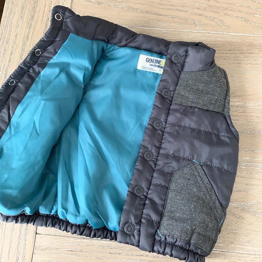 Boys Genuine Kids by Oshkosh soft vest - Picture 4 of 5
